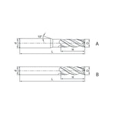 Solid carbide milling End mill High-performance machining VPM-4E - Makotools Industrial Supply Tools for Metal Cutting